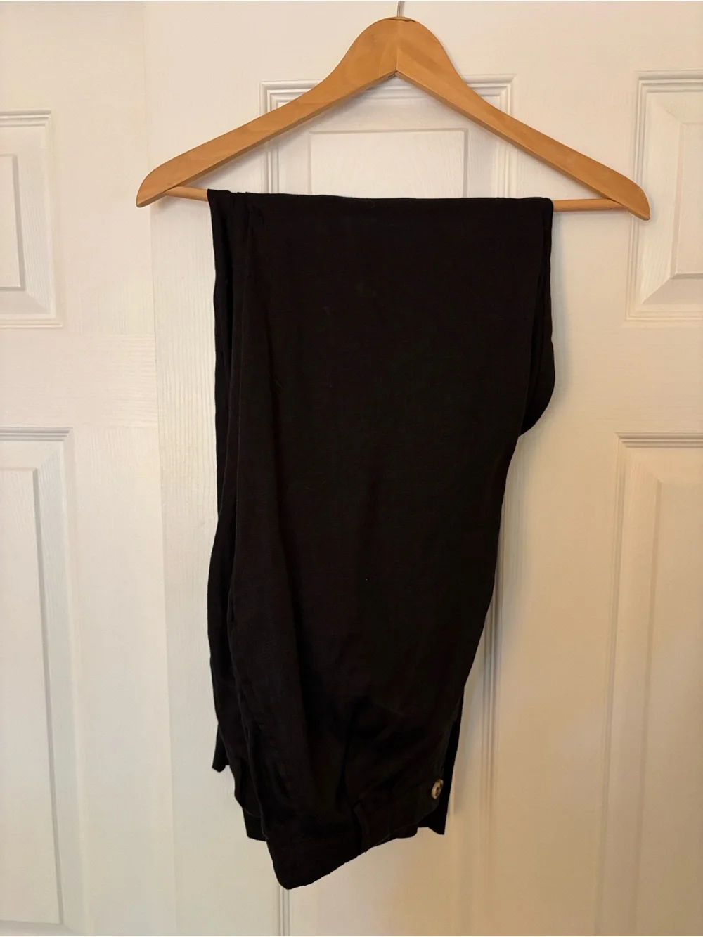 Reformation Black Wide Leg Pants size 8